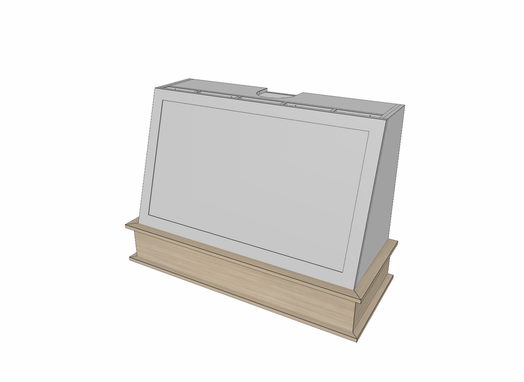 Range Hood - Taper Routed