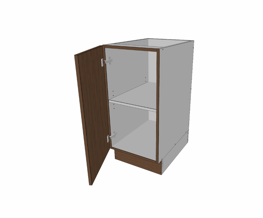 Match door edge on carcass