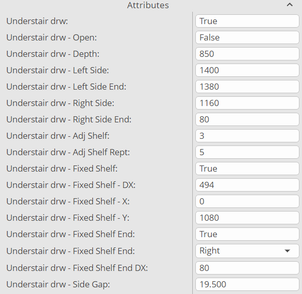 Understair drawerbox system