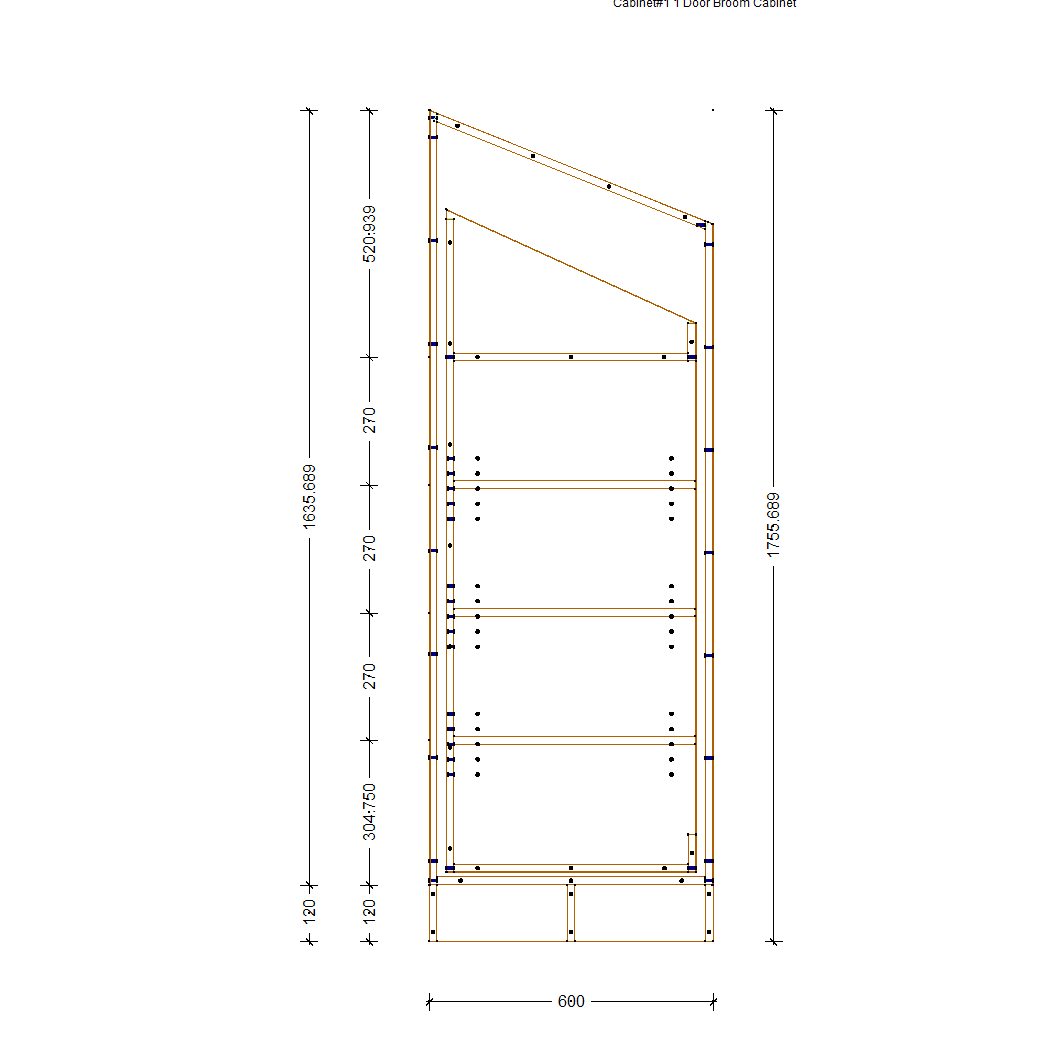 Understair drawerbox system