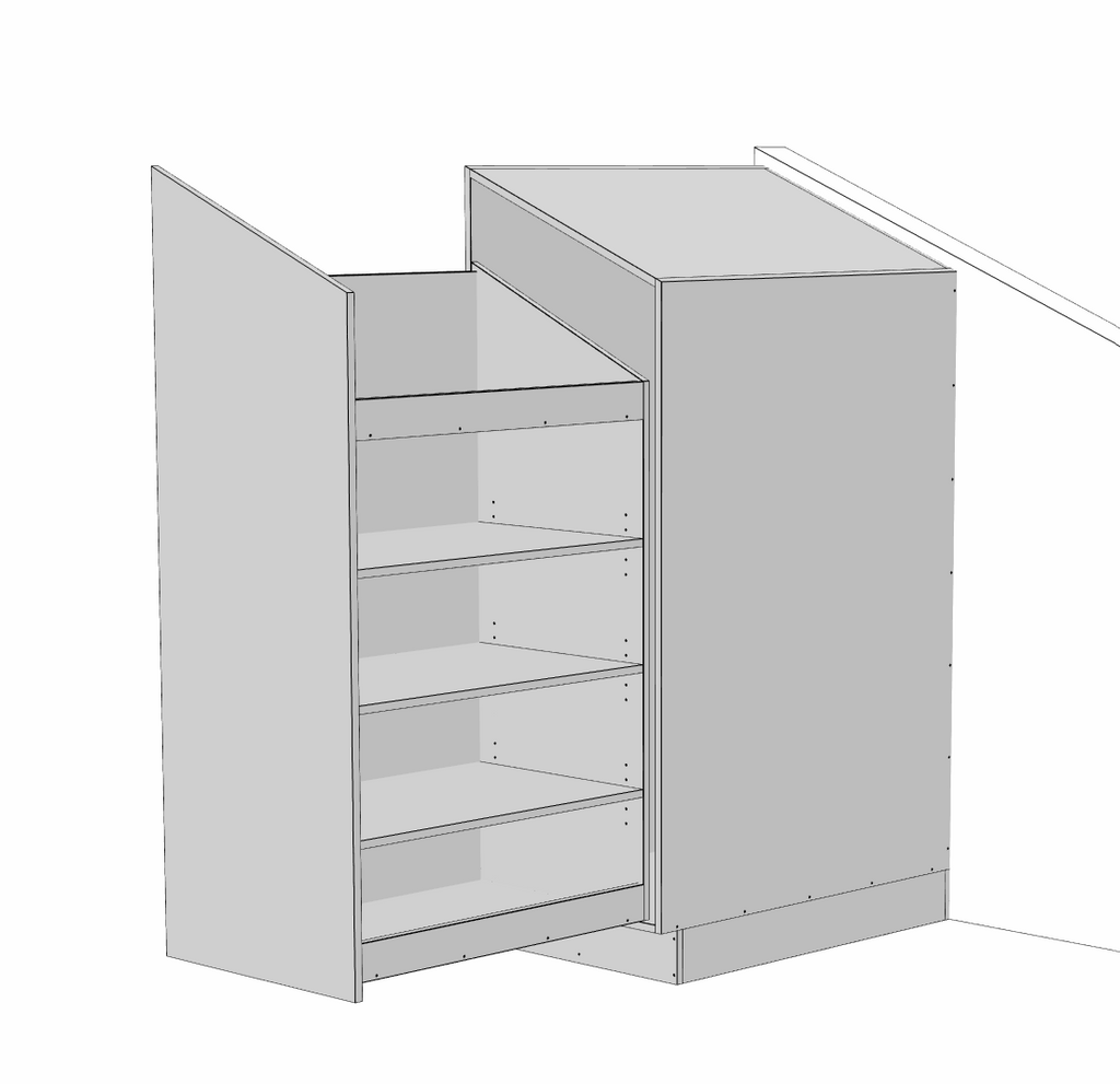 Understair drawerbox system