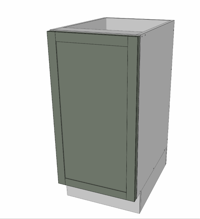 Cabinet Vision - Face frame door