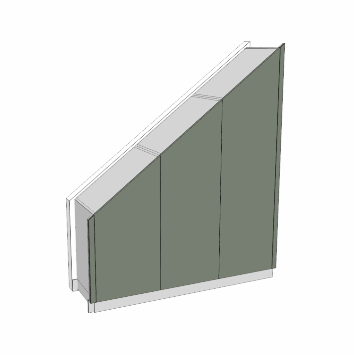 Cabinet Vision - Understair & stack shaping