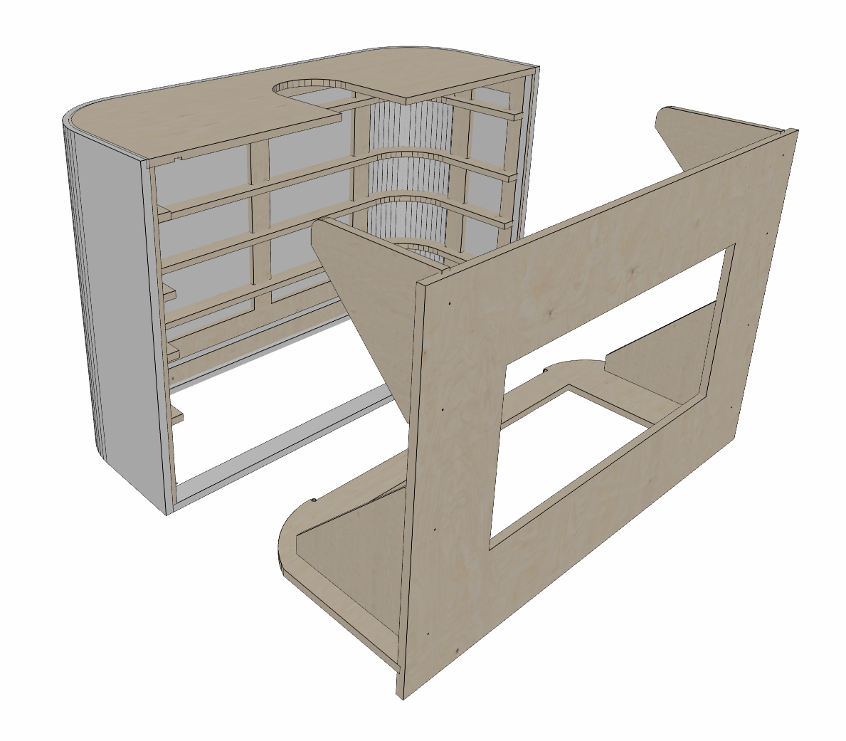 Range Hood - Rounded