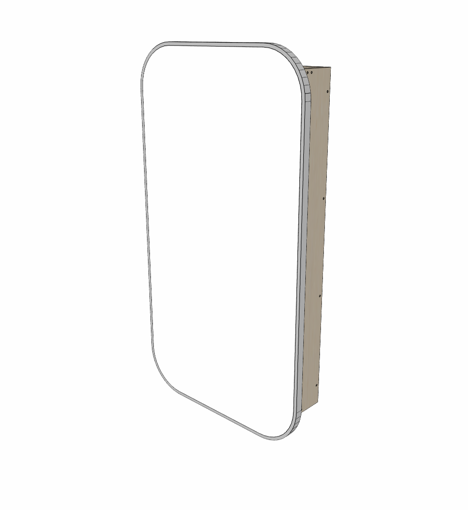 Recessed Mirrors