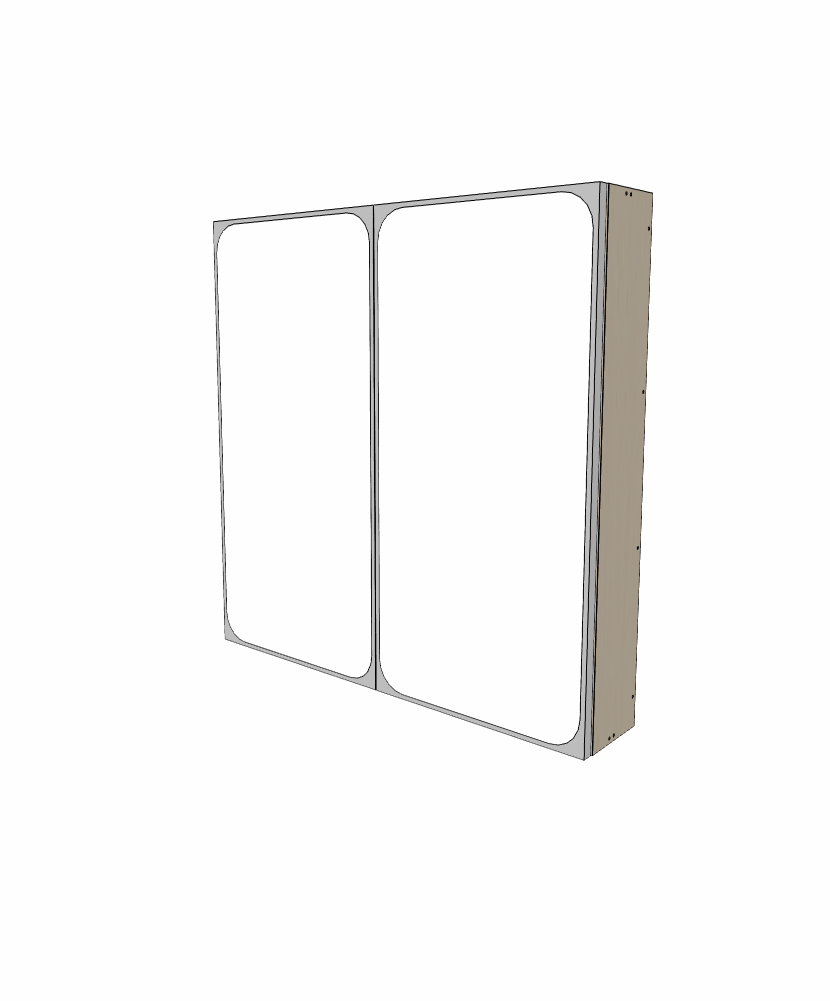 Recessed Mirrors