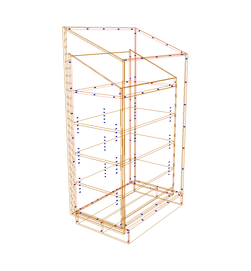 Understair drawerbox system
